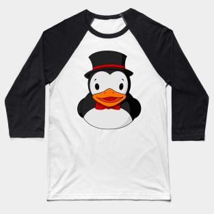 Penguin Rubber Duck Baseball T-Shirt